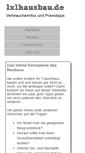 Mobile Screenshot of 1x1hausbau.de